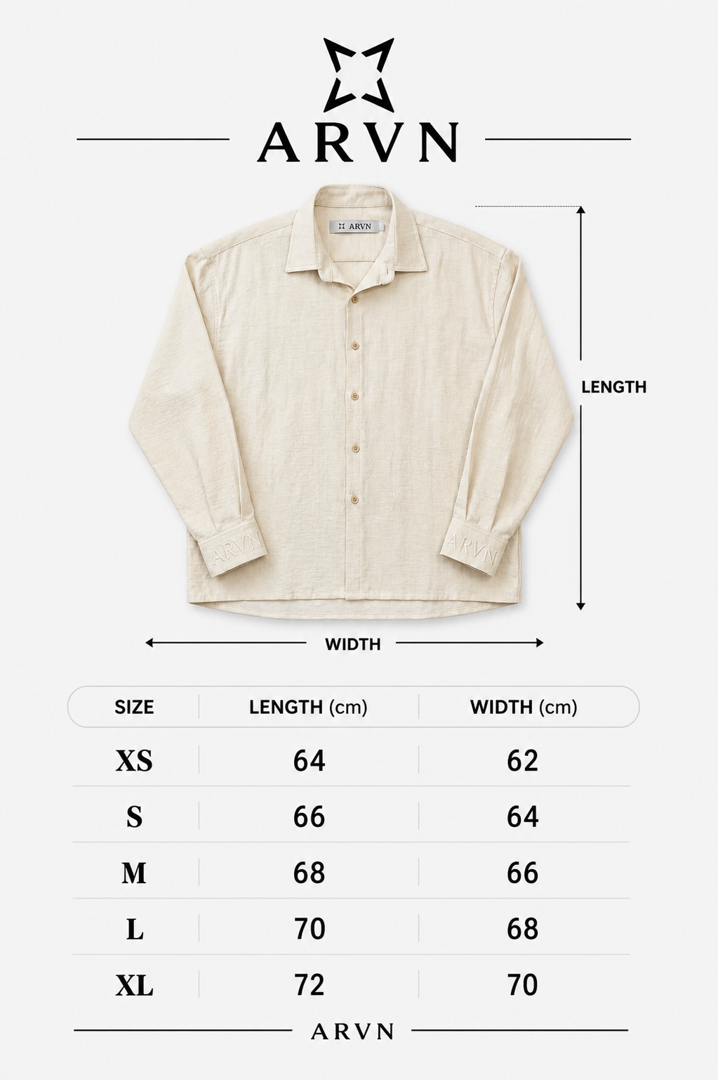 ARVN SHIRT BEIGE