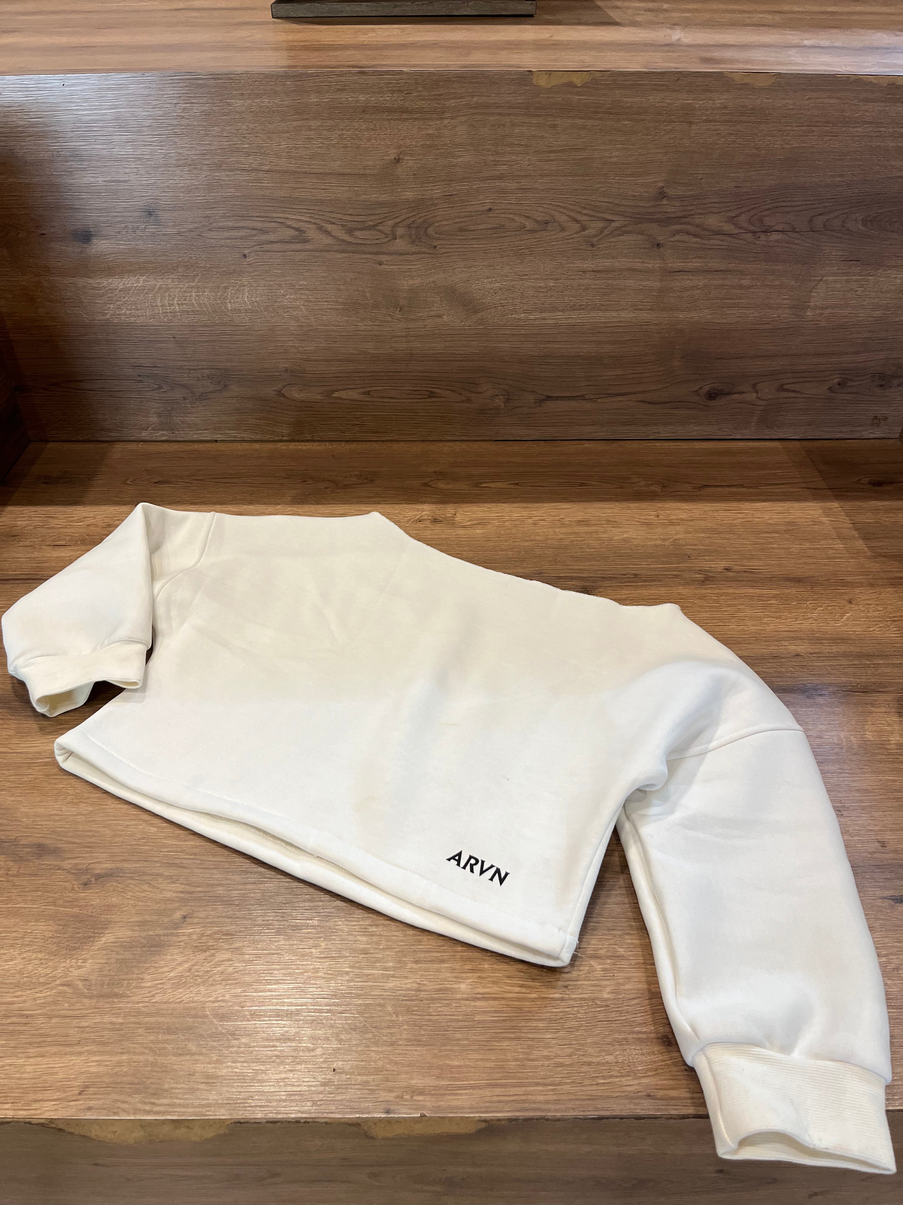 ARVN OFF-SHOULDER SWEATSHIRT